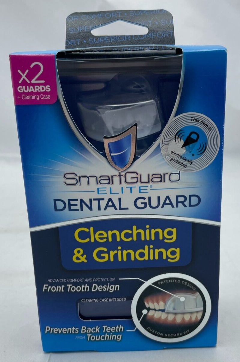 Smart Guard Elite Dental Guard Clenching & Grinding 2 Guards & Cleaning