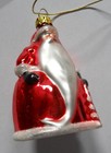Nightmare Before Christmas Santa SANDY CLAWS Blown Glass Ornament Disney Store — photo 3