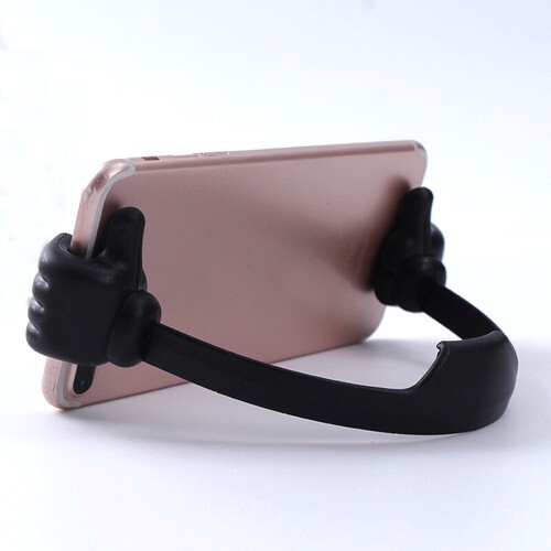 Thumbs Up Cell Phone Holder For Desk, Universal Flexible Cell Phone Stand - Bild 12 von 19