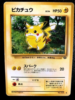 ポケモンカードゲーム 2000 World Jungle Pikachu Chinese PSA 8 2000 Pokemon World Collection Jungle Pikachu Chinese 60/64