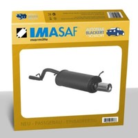 Imasaf Auspuff Sportauspuff FüR Ford Ka (Rb) 1.3 I 1X76Mm