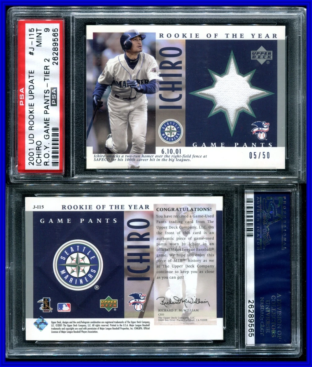 Upper Deck Ichiro Suzuki Baseball Sports Trading Cards