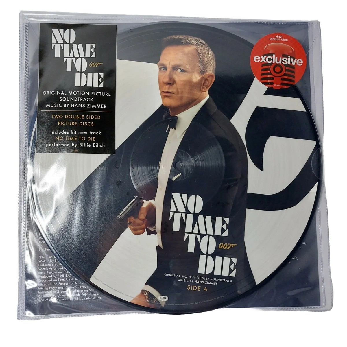 レア！NO TIME TO DIE オリジナルサウンドトラック レコード 2LP レア！NO TIME TO DIE オリジナルサウンドトラック レコード 2LP