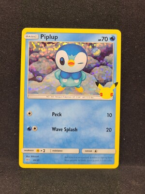 piplup pokemon card mcdonalds Spec Details