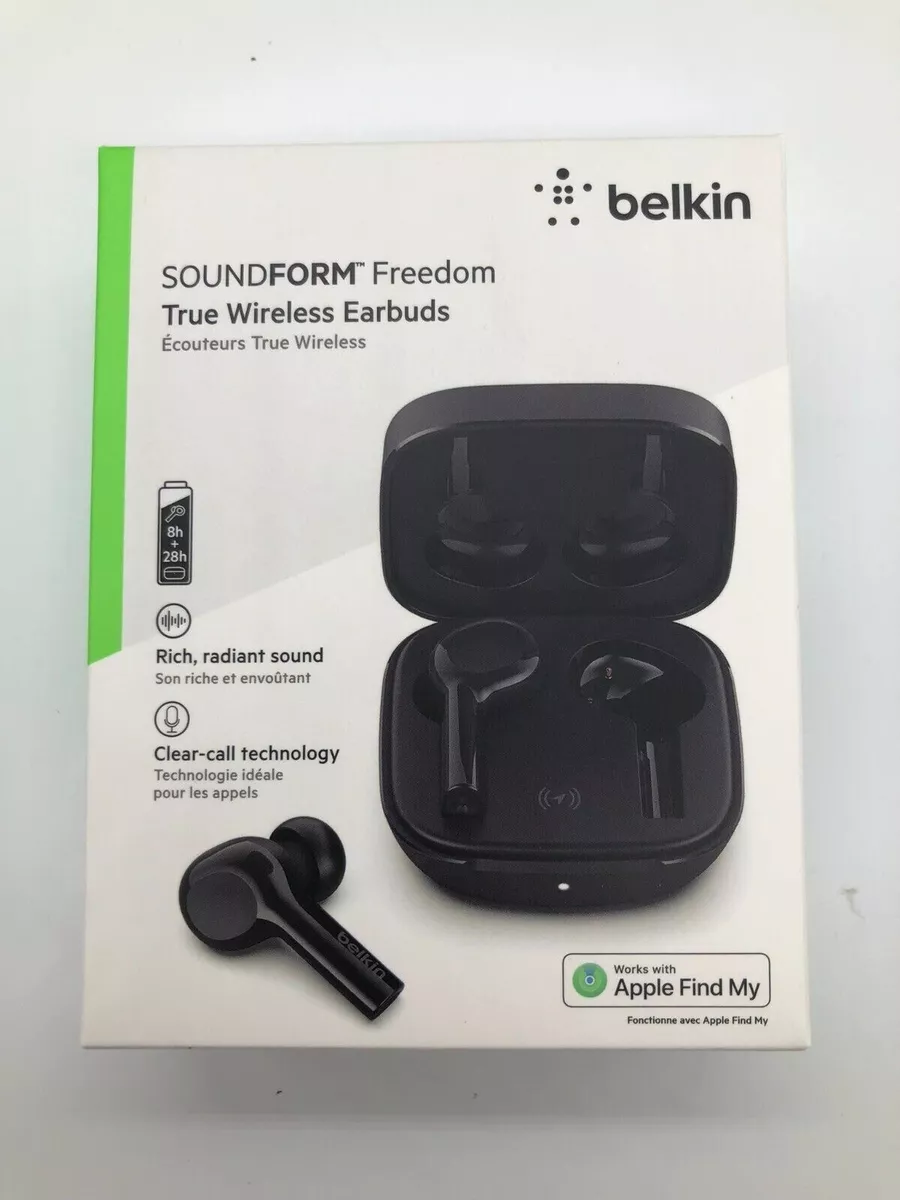 New Belkin Wireless Earbuds SoundForm Freedom True Wireless