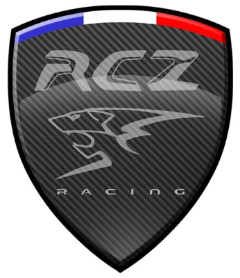 PEUGEOT RCZ Racing left Sticker gauche vinyle laminé ( sham reflet )