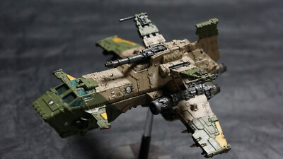 Thunderhawk Gunship, Warhammer, Epic Scale, Top gebaut