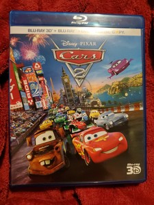 Cars 2 Blu Ray 3d Blu Ray No Digital See Description Ebay