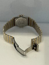 OMEGA Constellation Stainless Steel 18K Yellow Gold Diamond Dial 22mm Watch 5