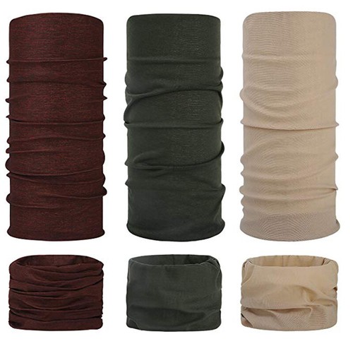 Men Women Bandana Face Scarf Headband Balaclava Mask Neck Warmer Snood Ski - Picture 6 of 23