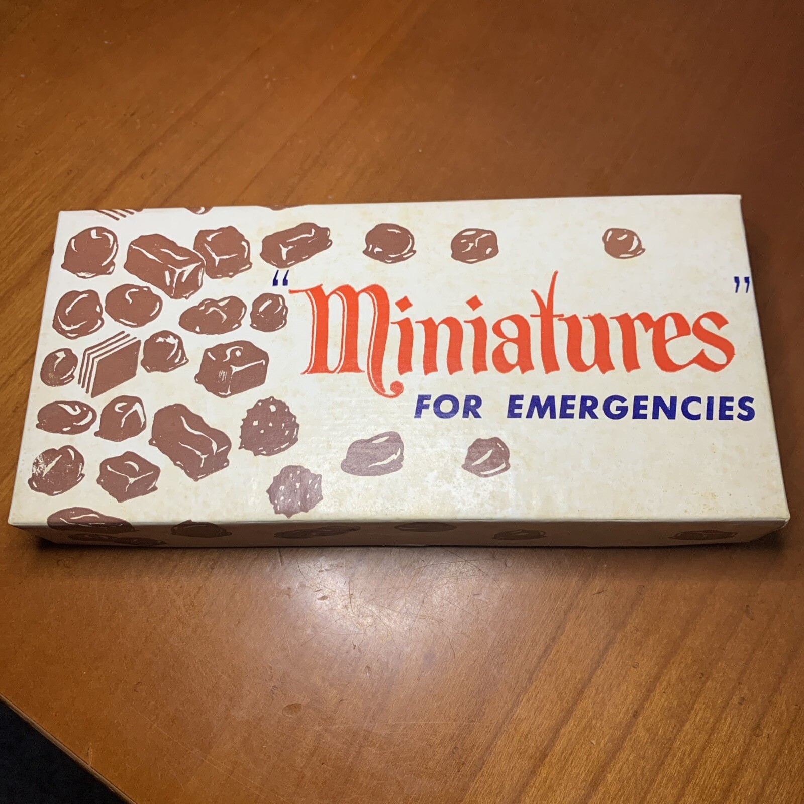 Vtg 1967 Miniatures For Emergencies Delsey Toilet Paper Novelty H Fishlove & Co.