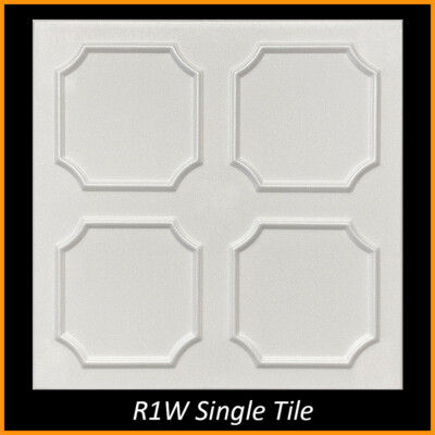Ceiling Tiles Tin Look 20x20 Styrofoam Lot of 24pcs of R1