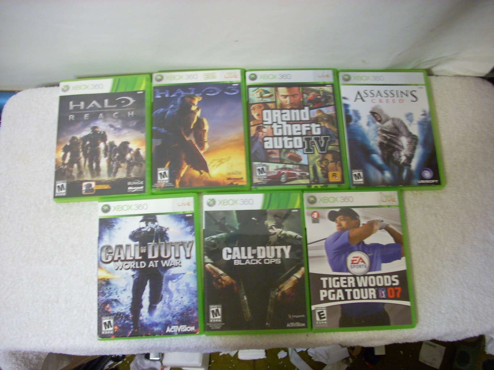 Jogos De Xbox 360/video Game/kit Com 7 Unidades/novos