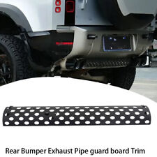 Rear Bumper Exhaust Pipe Guard Board For Land Rover Defender 90 110 2020-2024 .