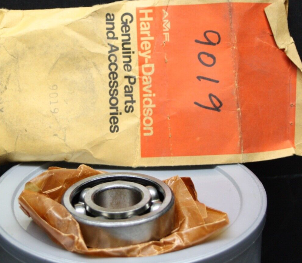 NOS HARLEY-DAVIDSON #9019 CRANKSHAFT BEARING AERMACCHI SS & SX 175
