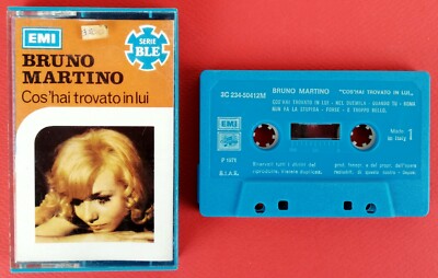 Bruno Martino - What Did You Find In Him - Emi Italy - 1971 - Cassette - Rare