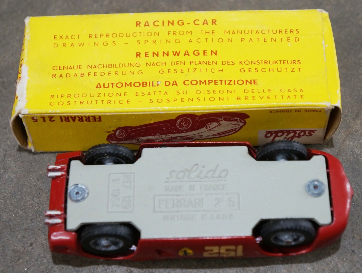 Ferrari 512 M – Solido / Brumm 1/43 – Rouge N°152 (France)