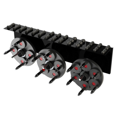 Wheel Balancer 40mm Lug Centric Speed Pin Plate System Set 4 5 6 8 Lug WALL TRAY