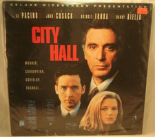 Laserdisc r  City Hall  Al Pacino John Cusack Bridget Fonda Widescreen