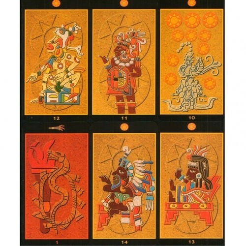 Brand New Maya Mayan ﻿High Quality Tarot 78 Cards Deck Майя Таро Russian Edition - Picture 5 of 5