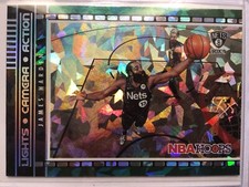 Pack to Plastic 2021-22 Lights Camera Action GREEN ICE Holo # 19 James Harden!