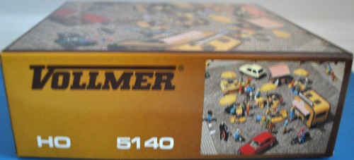 Vollmer HO 5140 Weekly Market Place Accessories - New in Package - Picture 3 of 5
