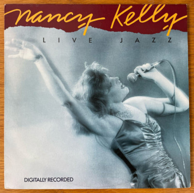 NANCY KELLY - LIVE JAZZ 1st U.S. Amherst Records Press 1988 LP sehr guter Zustand +