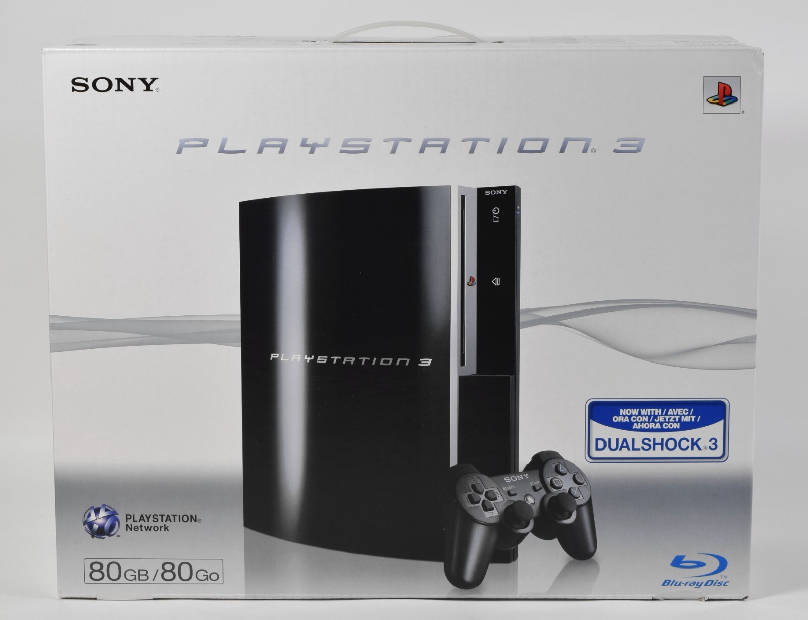 Sony PlayStation 3 80GB Spielekonsole - Piano Black (CECHL04 