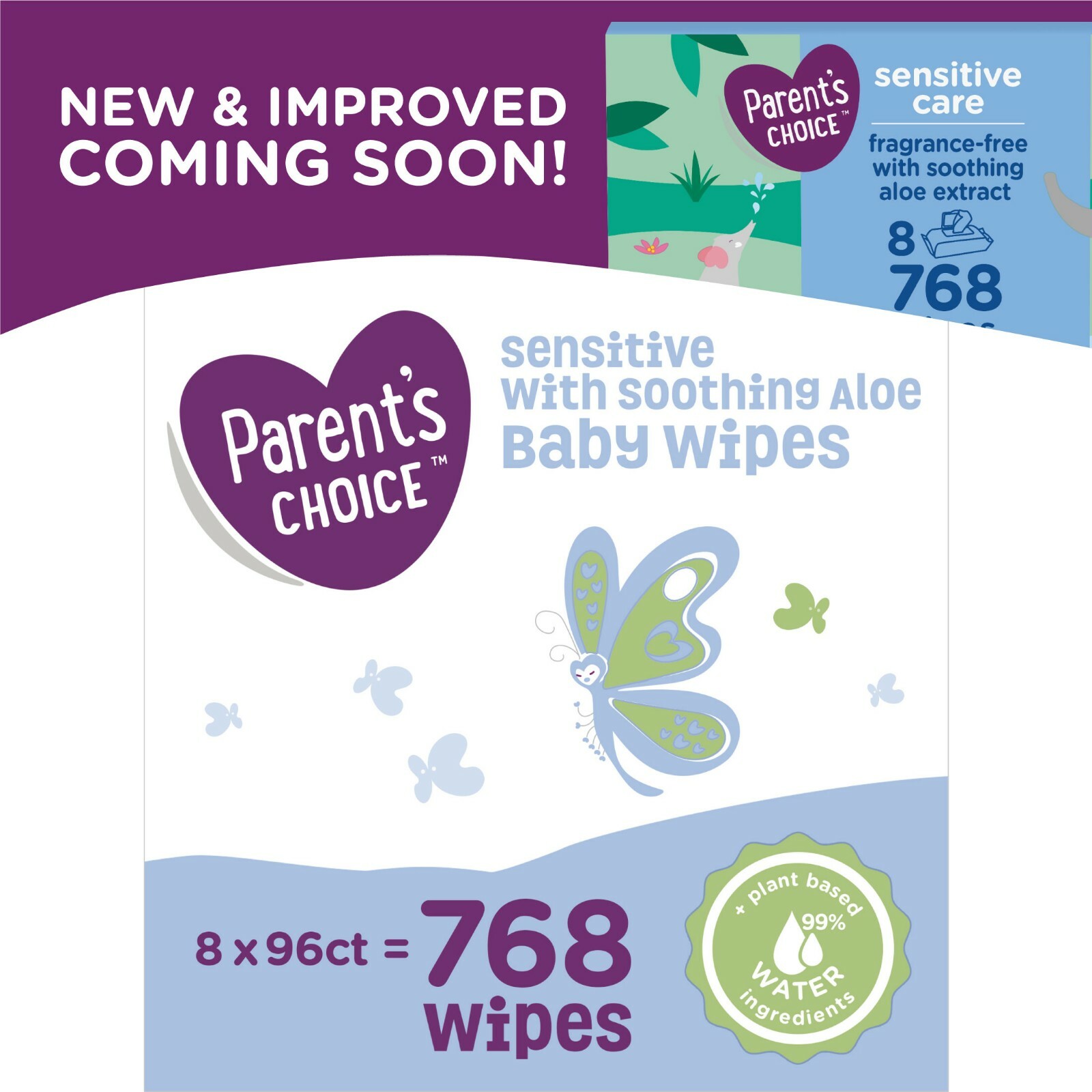 parent's choice sensitive aloe baby wipes
