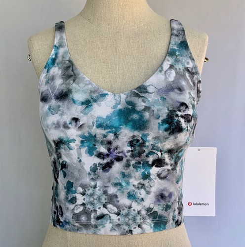 Lululemon Align Tank Top Cropped Blue 