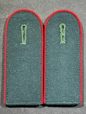 WW2 WWII German Military Army Heer Artillery EM Shoulder Boards - Austrian Made