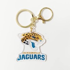 Jacksonville Jaguars Acrylic Keychain Key Chain New Free Shipping