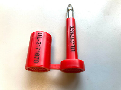 ULINE high security Truck Seals Box of 50 red
