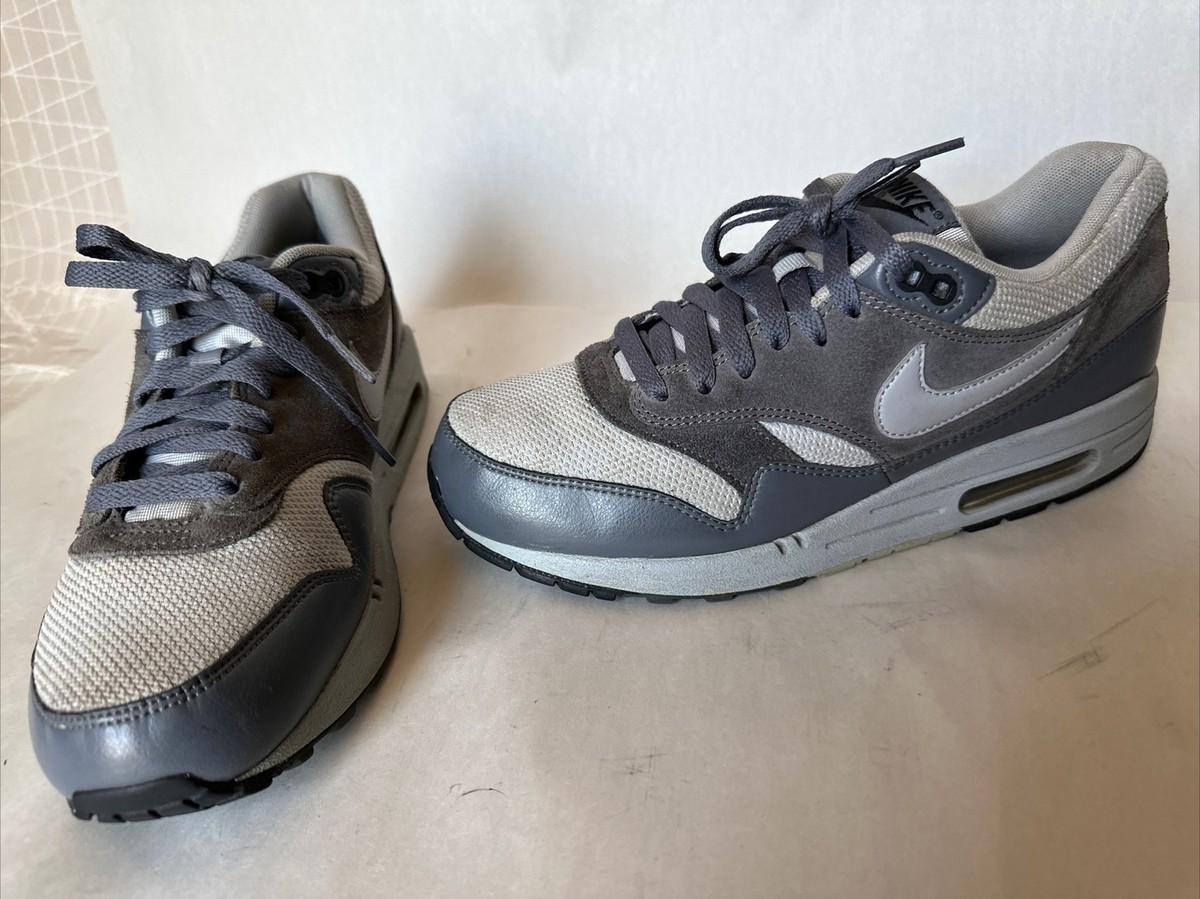NIKE エアマックス　US38 Nike Air Max 1 Essential 537383-019 Wolf Grey Men's Size 8 Lace Up