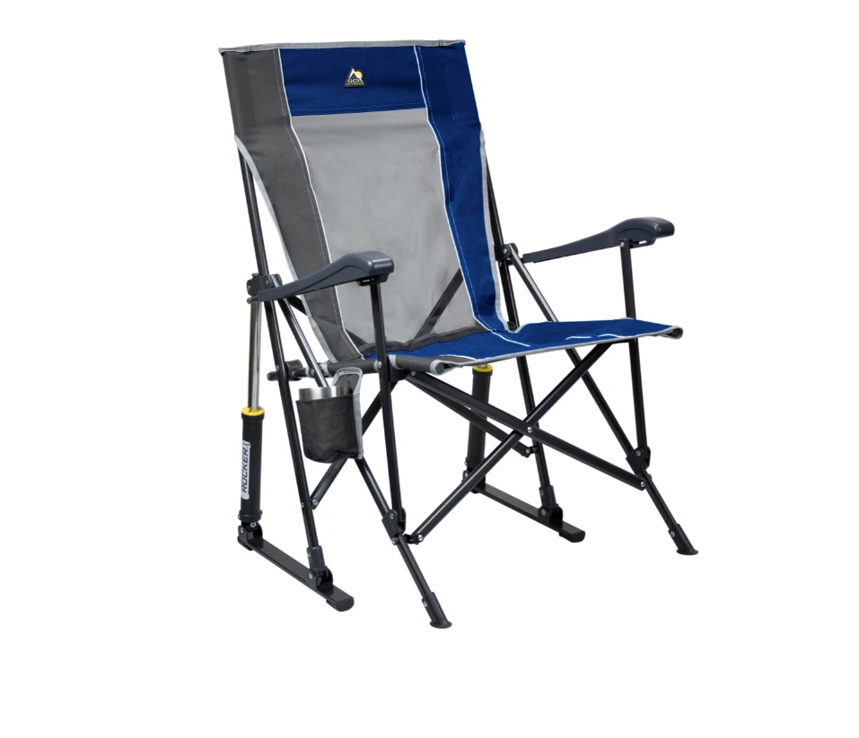 GCI Outdoor RoadTrip Rocker Chair Color Royal Pewter eBay
