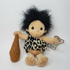 Enesco Precious Moments Tender Tails Dino-mite Caveman Bean Bag Plush With Tags