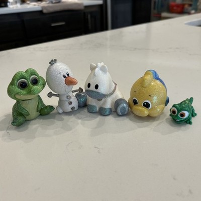 Disney Animators Collection Littles Lot Flounder Tick-Tock Pascal Olaf Maximus