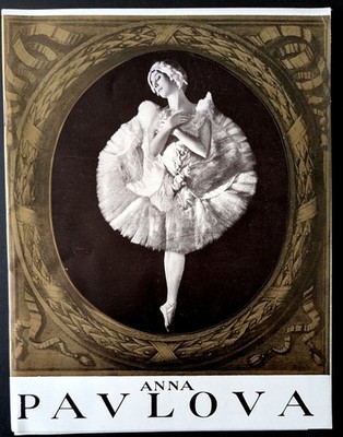Programm: Russische Ballette. Anna Pavlova. Théâtre des Champs-Elysées. 1928.