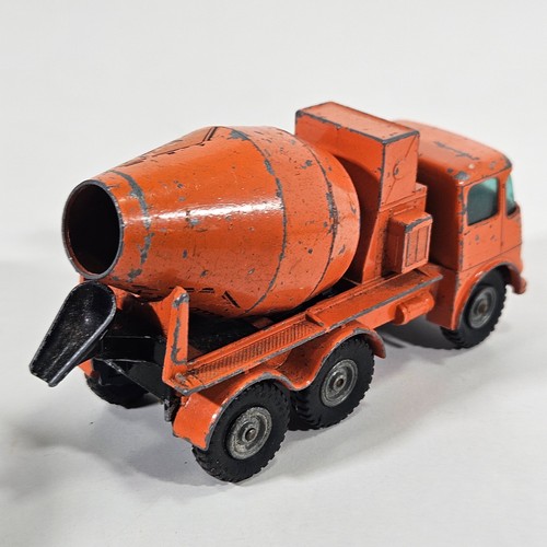 Camión mezclador Matchbox King Size ERF Ready Mix K-13 vintage años 60 sin caja. - Imagen 5 de 12
