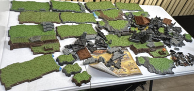 Mega Bloks Dragons  Baseplates Fantasy Lot