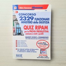 Concorso Funzionari Ministero della Giustizia-Quiz- Simone