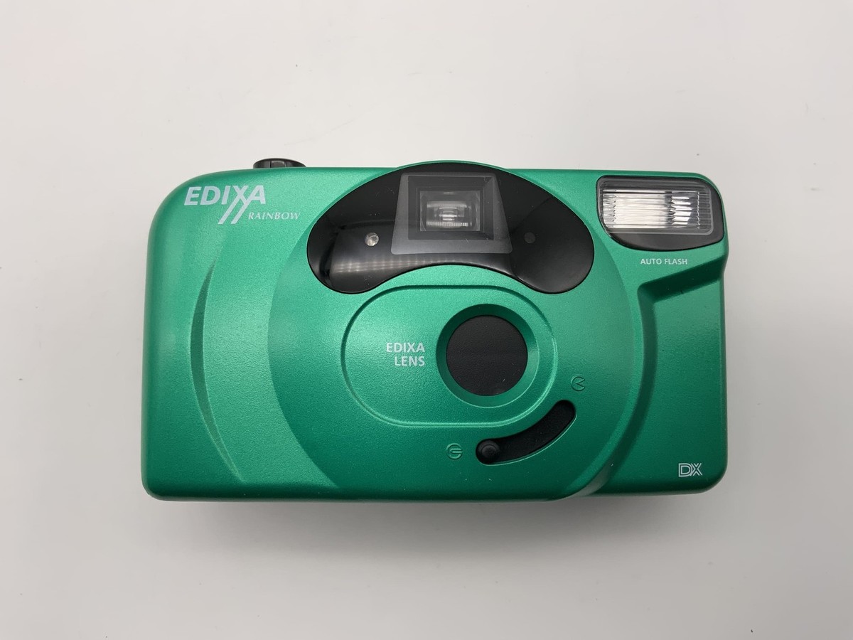 Edixa Rainbow Compact Camera Point&shoot 35mm Car Flash Sealed
