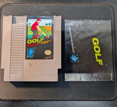 Golf (NES) Game & Manual | Tested | Authentic