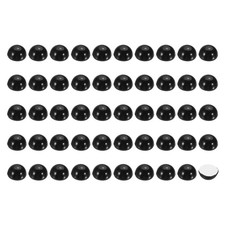0.24x0.12 Inch Silicone Speaker Isolation Pad, 100Pcs Hemisphere Bumpers Feet