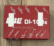 BBE Sonic Maximizer DI-100x Direct Box Guitar...