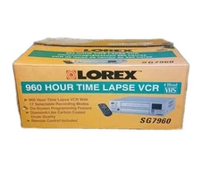 Lorex SG7960 Time Lapse VCR 960-hour Time Lapse (NEW IN OPEN BOX) (PLEASE READ)