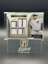 2024 Topps Museum Collection Roger Clemens Prim. Pieces Quad Relics Legends /25