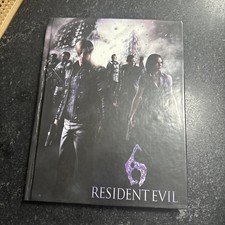 Resident Evil 6 Limited Edition Video Game Strategy Guide Hardcover Book