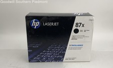 Genuine OEM HP 87x-CF287X Black Toner Cartridge for Replacement - New