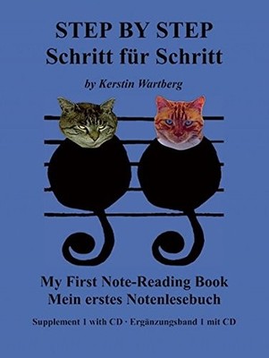 MY FIRST NOTE READING BOOK: BOOK & (GERMAN AND ENGLISH By Kerstin Wartberg *VG+*
